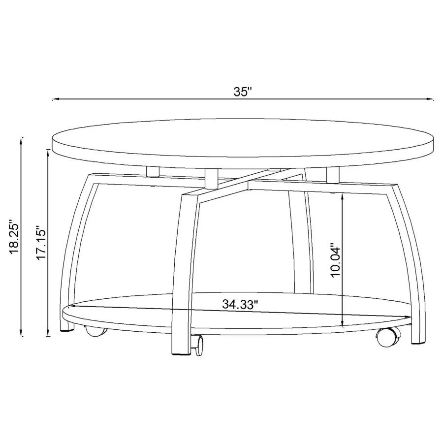 Dacre - Round Coffee And End Table Set - Image 15