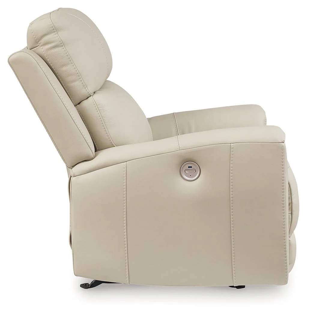 Dahlmoore - Power Rocker Recliner - Almond - Image 4