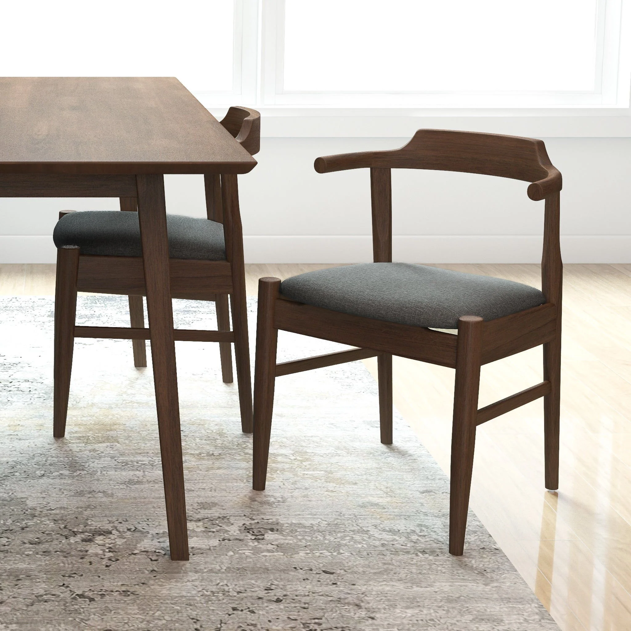 Daisy - Mid-Century Modern Dining Chair (Set of 2) - Image 3
