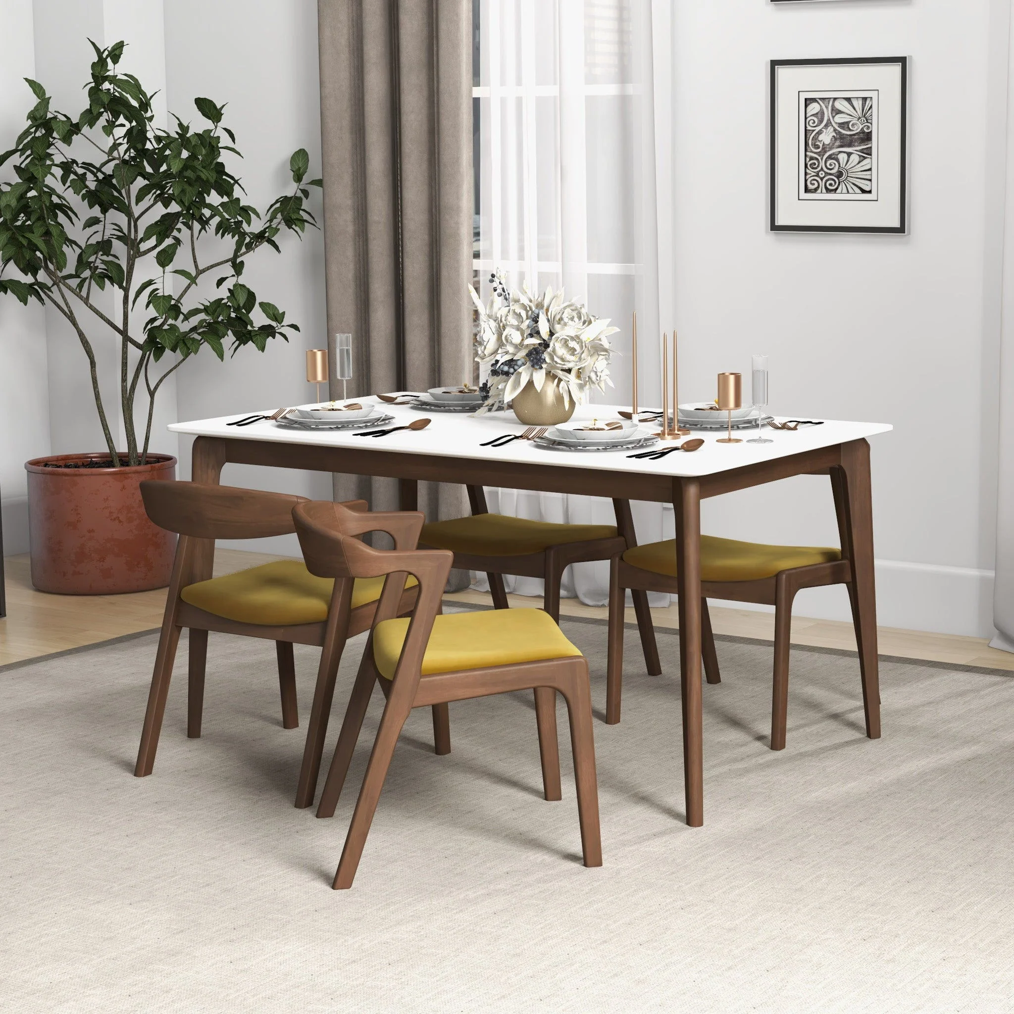 Dakota - Mid-Century Modern Dining Chair (Set of 2) - Image 10