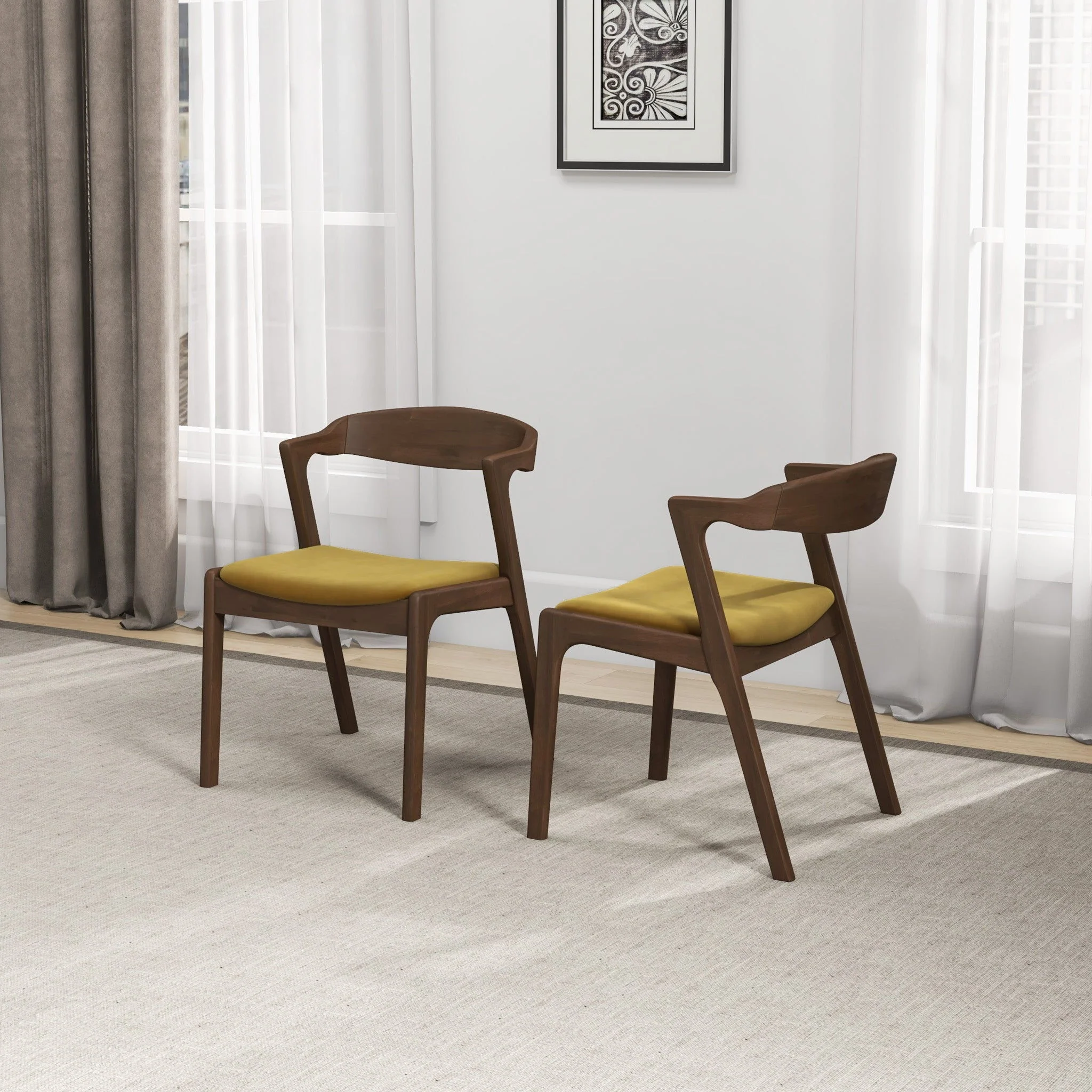 Dakota - Mid-Century Modern Dining Chair (Set of 2) - Image 24