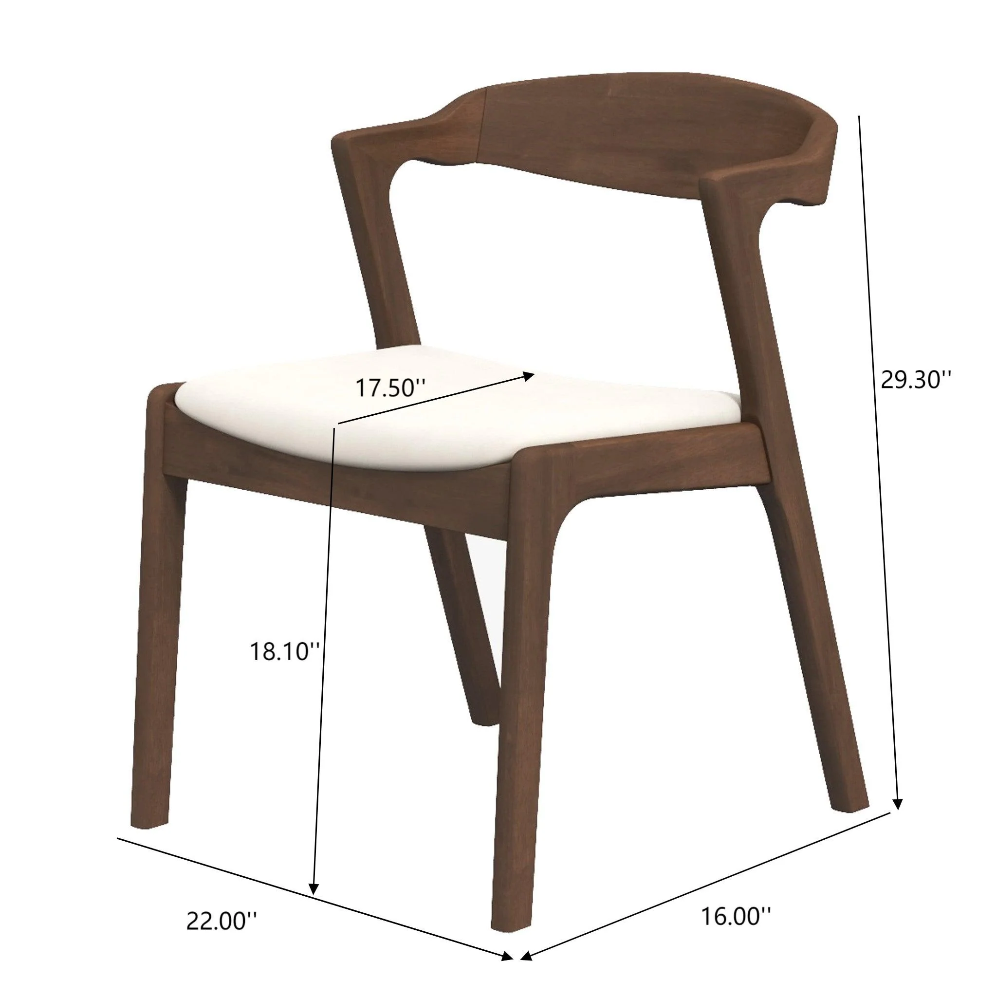 Dakota - Mid-Century Modern Dining Chair (Set of 2) - Image 8