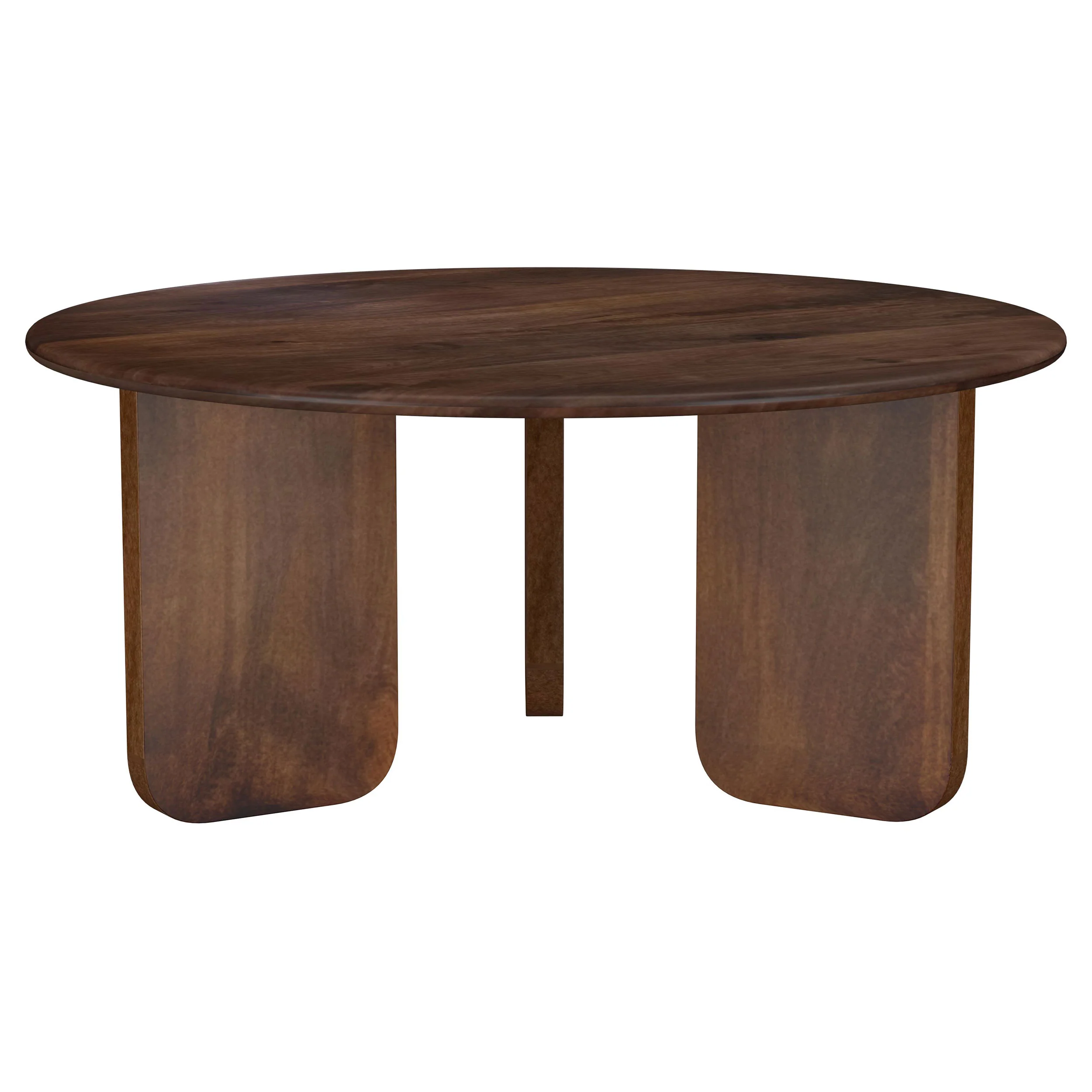 Dale - Round Solid Mango Wood Table - Image 13