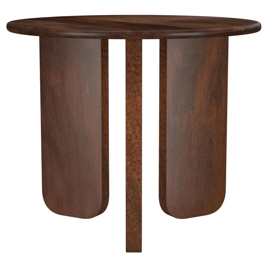Dale - Round Solid Mango Wood Table - Image 6