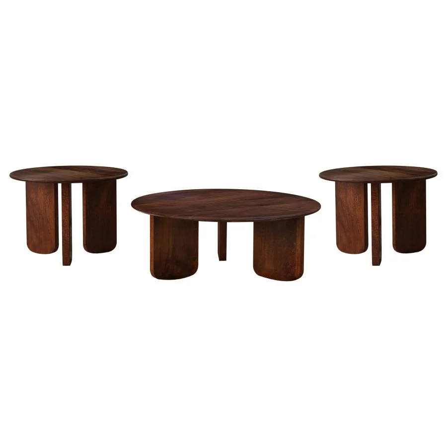 Dale - Solid Wood Coffee And End Table Set - Image 4