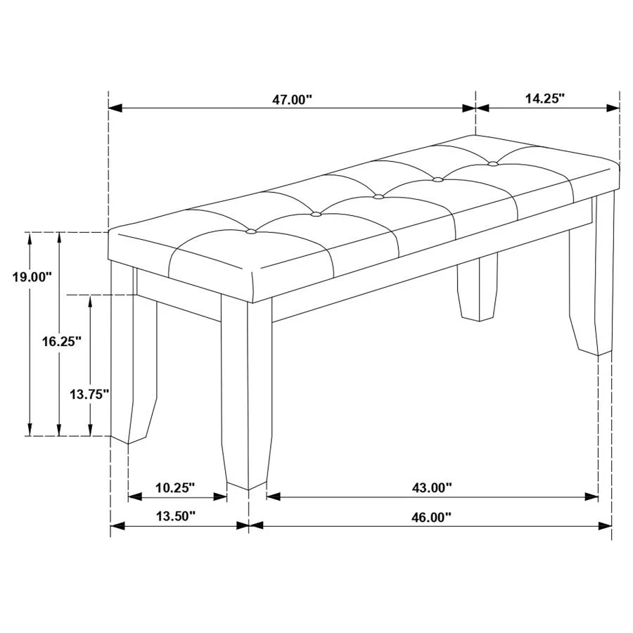 Dalila - Rectangular Dining Table Set - Image 63