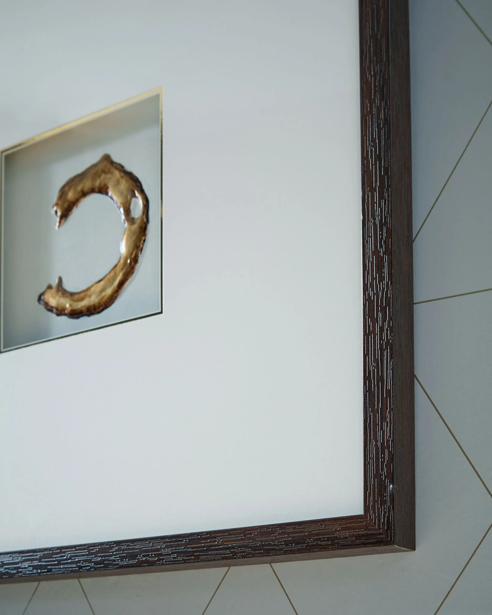 Dallbourne - Wall Art Set (Set of 4) - White / Gold Finish - Image 6