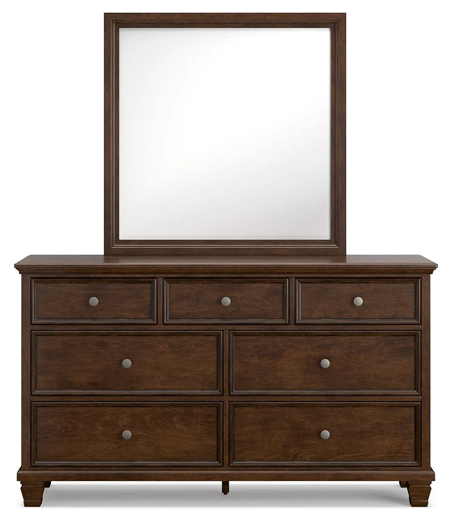 Danabrin - Dresser And Mirror - Brown - Image 2