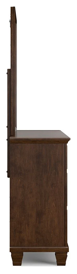 Danabrin - Dresser And Mirror - Brown - Image 3