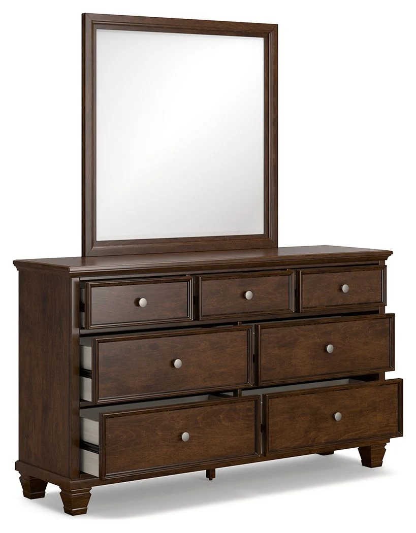 Danabrin - Dresser And Mirror - Brown - Image 4