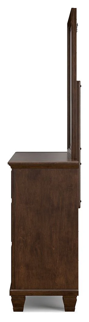 Danabrin - Dresser And Mirror - Brown - Image 7