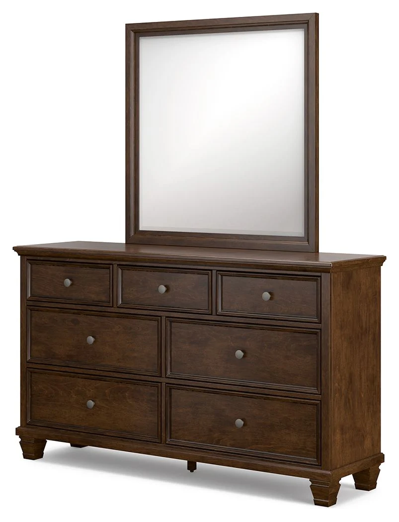 Danabrin - Dresser And Mirror - Brown - Image 8