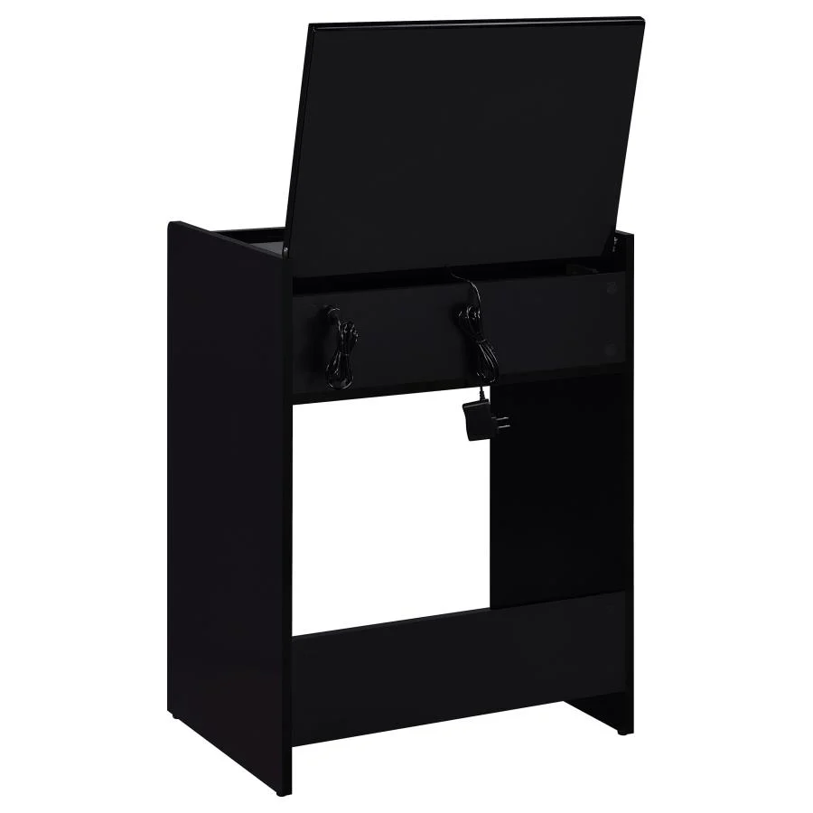 Danbury - 3-Drawer Makeup Vanity & Stool Set - Image 31