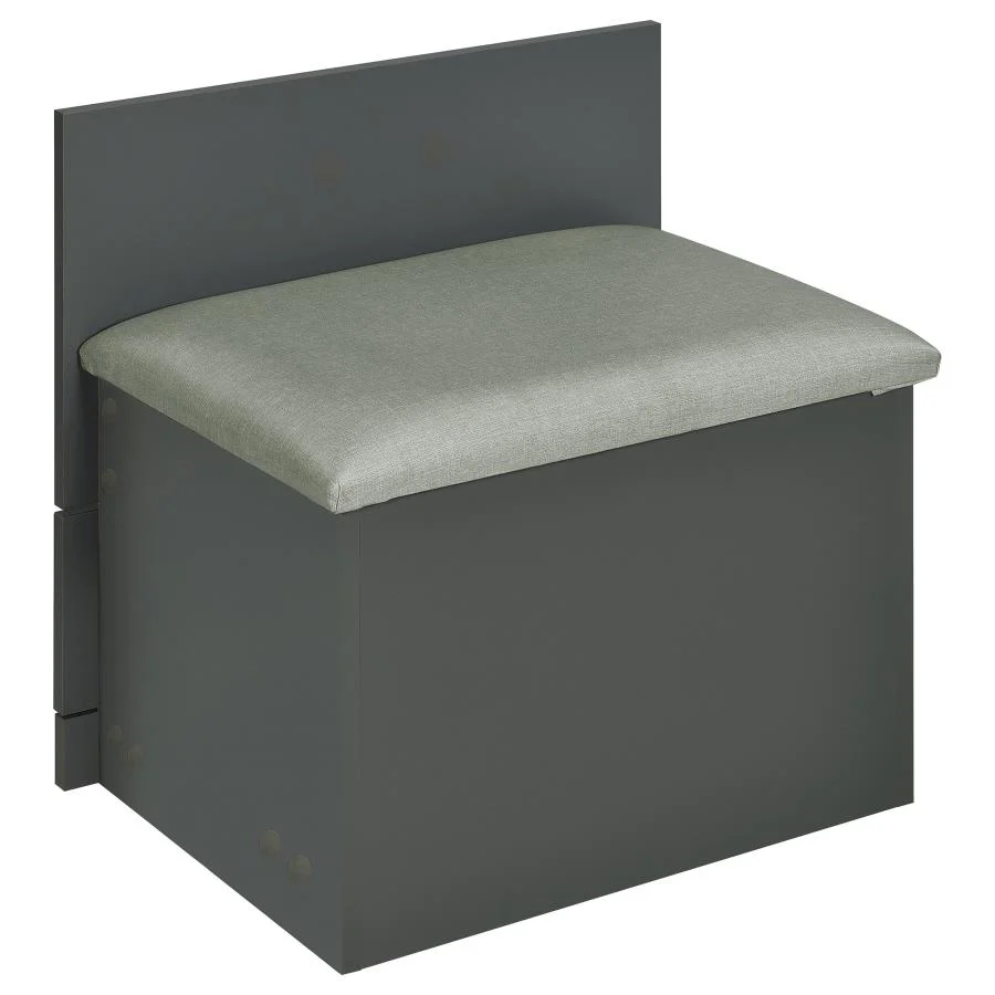 Danbury - 3-Drawer Makeup Vanity & Stool Set - Image 36