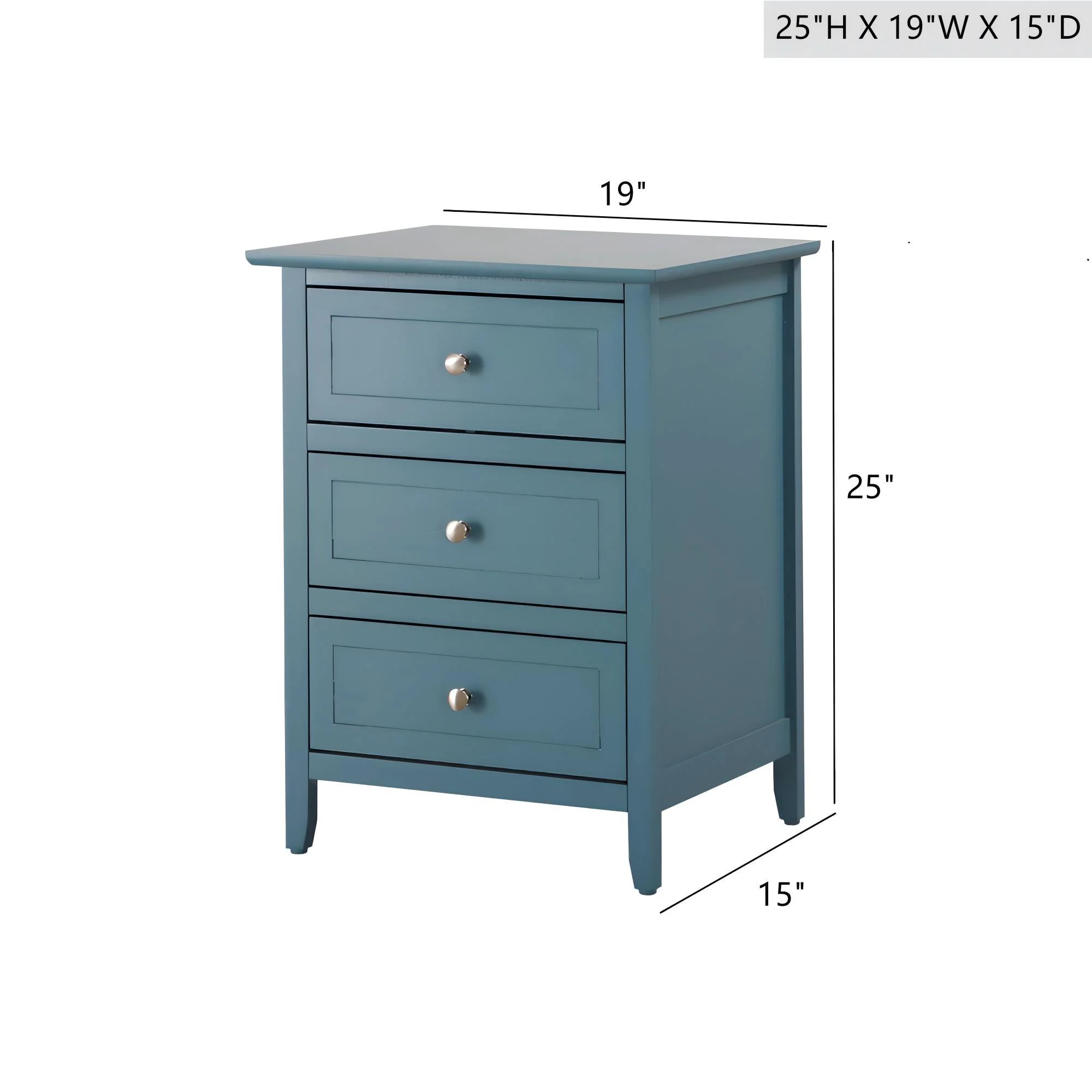 Daniel - 3 Drawer Nightstand - Image 8