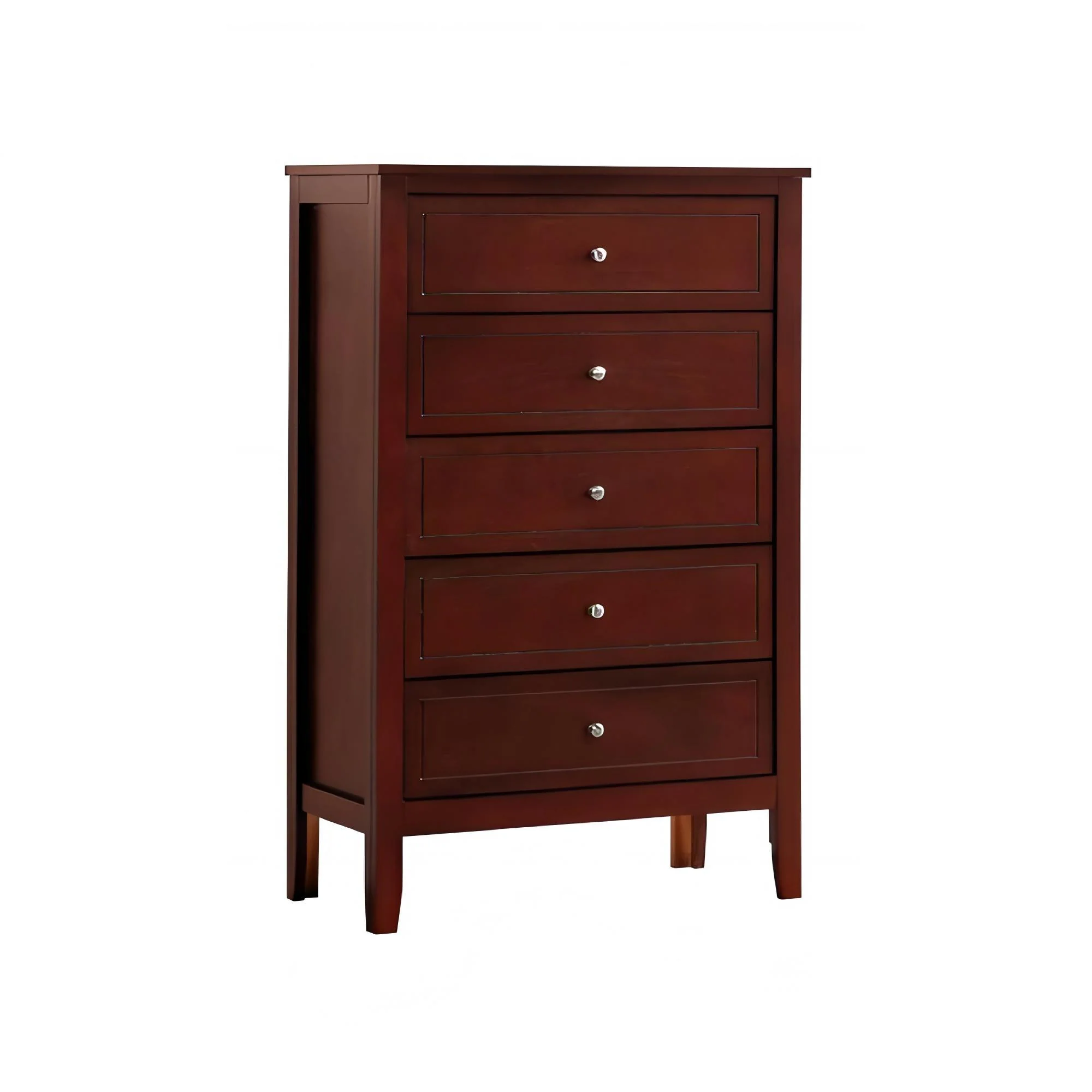 Daniel - Chest, 5 Drawer Storage Unit - Cherry - Image 5