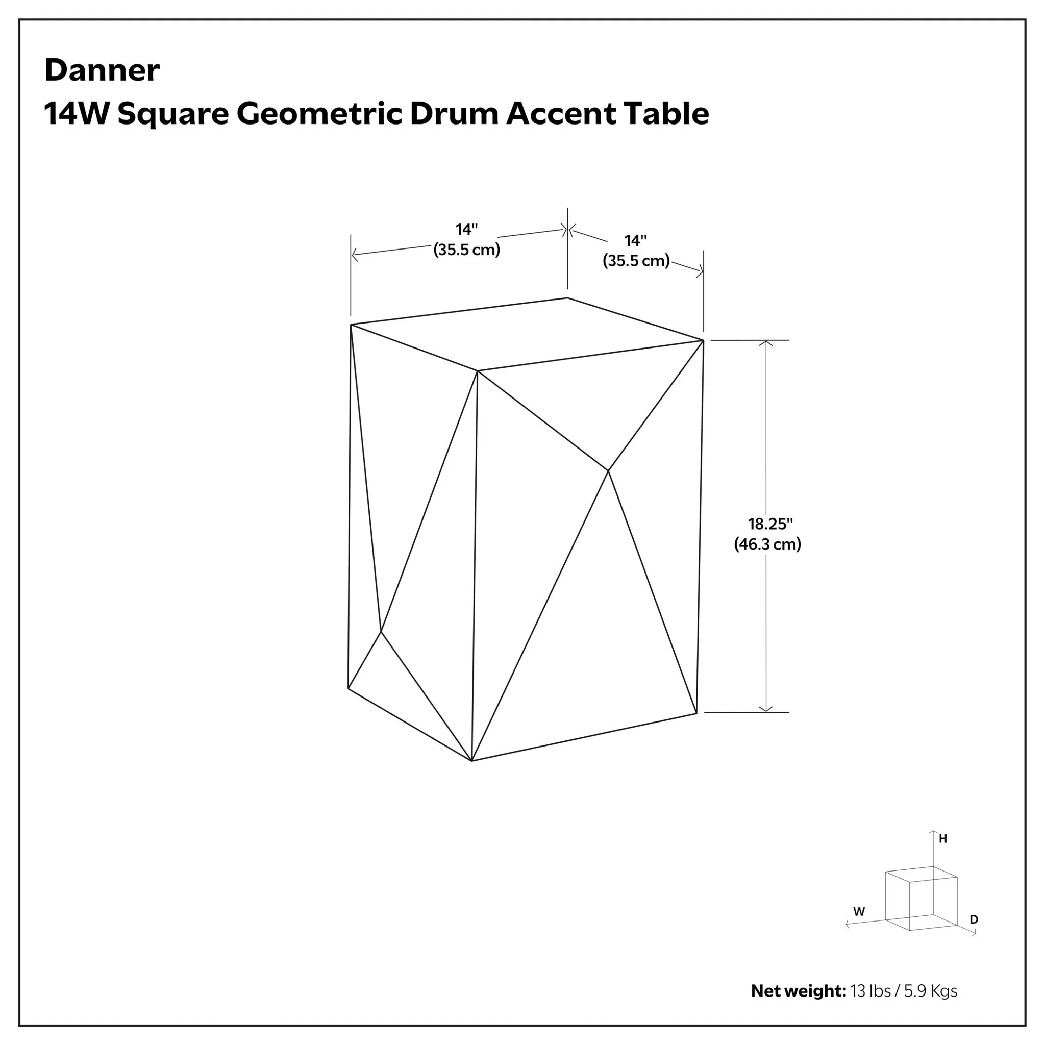 Danner - Side Table - Black - Image 5