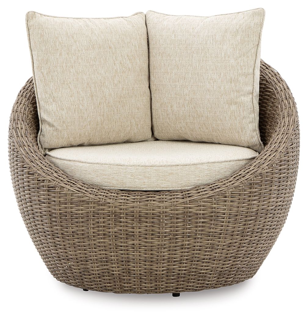 Danson - Swivel Lounge With Cushion - Image 6