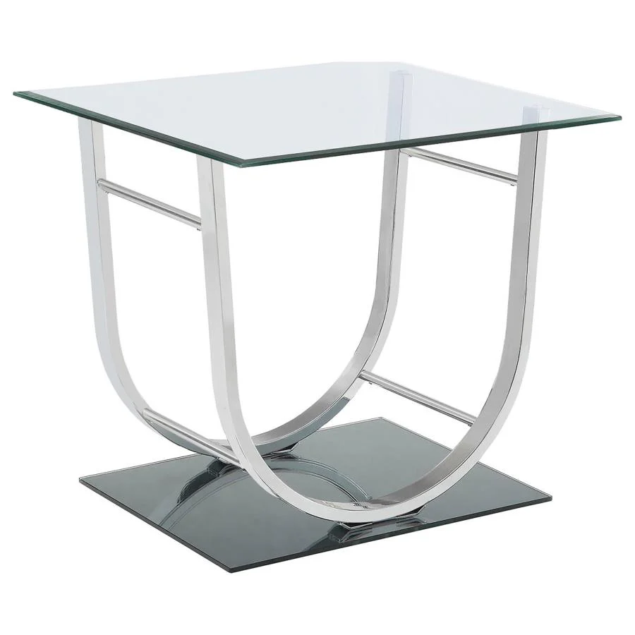 Danville - Glass Top Coffee Table Set - Image 5