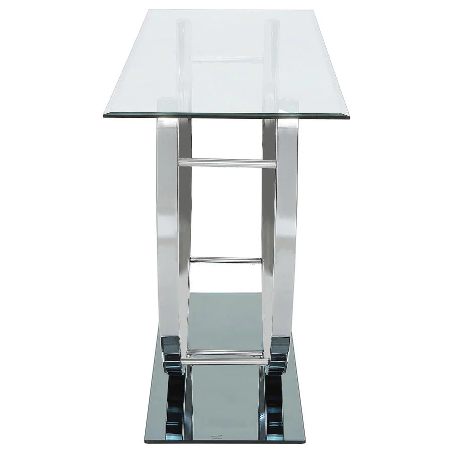 Danville - Rectangular U-Shaped Glass Top Table - Image 14