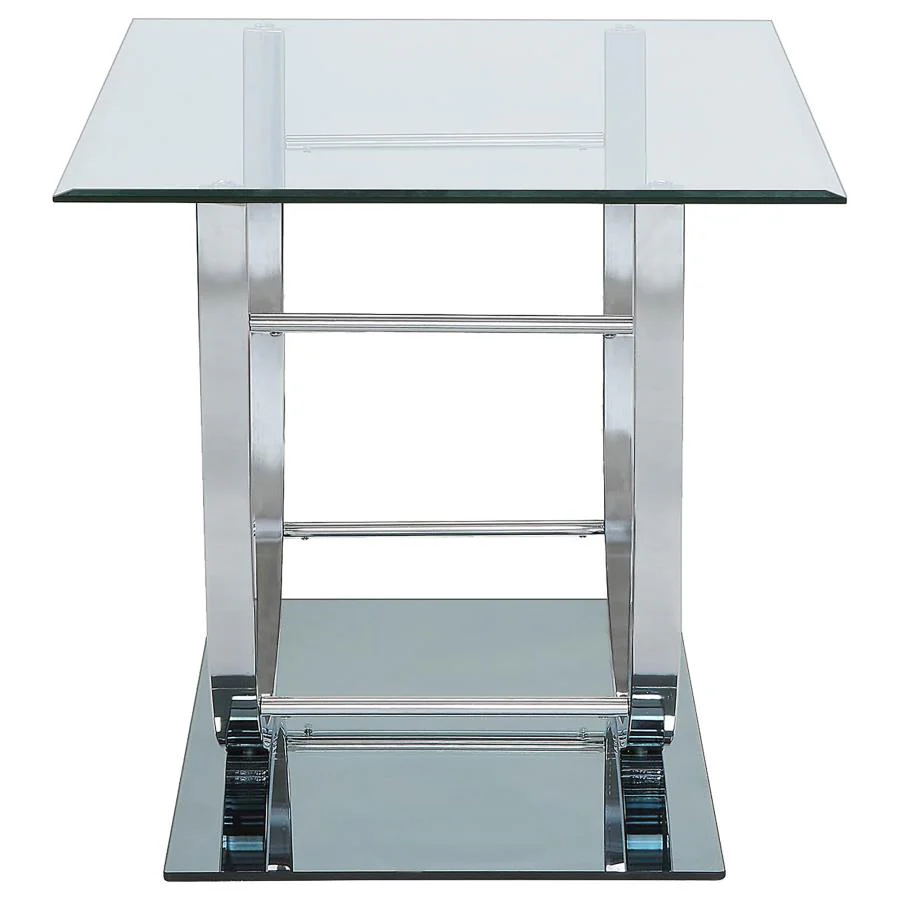 Danville - Rectangular U-Shaped Glass Top Table - Image 15