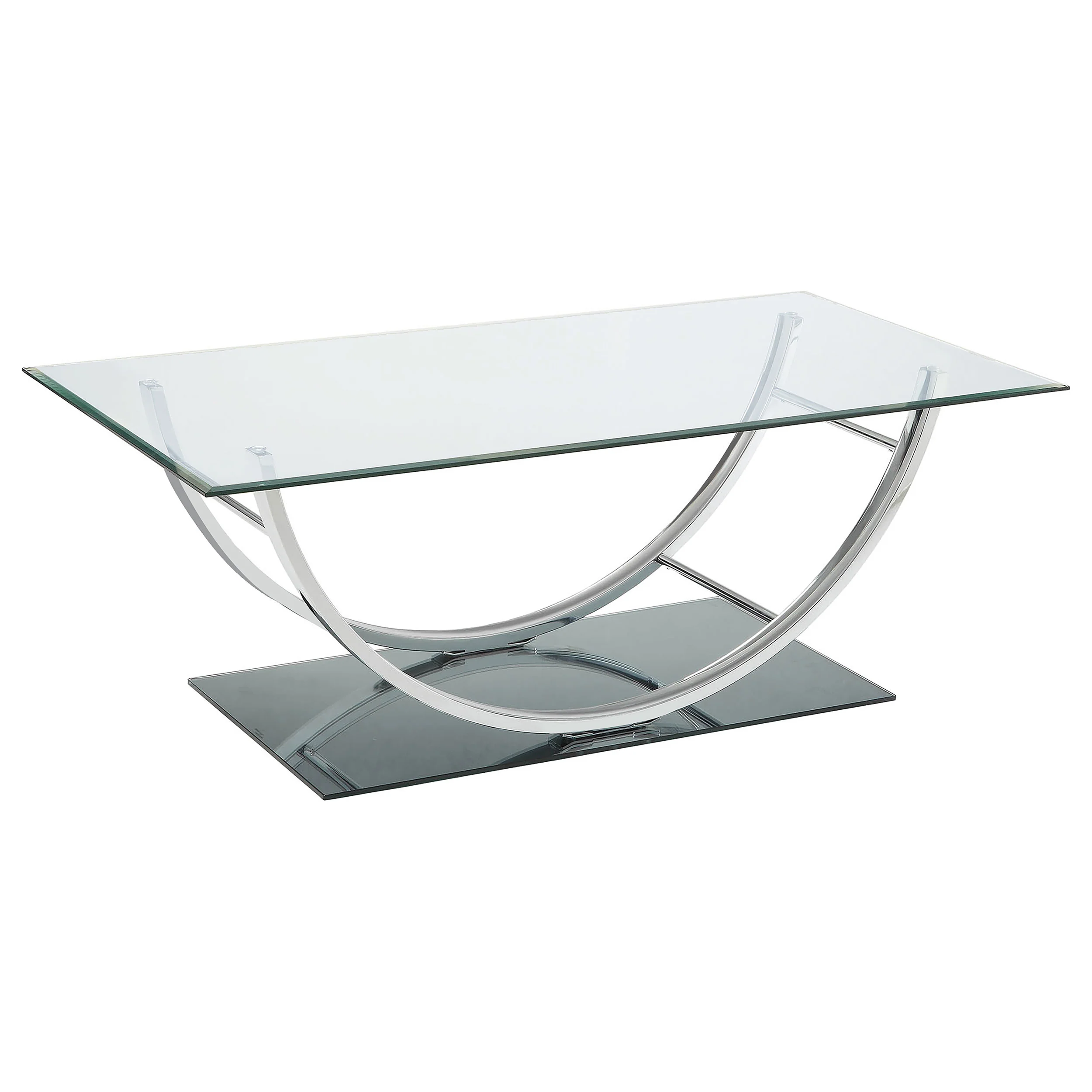 Danville - Rectangular U-Shaped Glass Top Table - Image 22