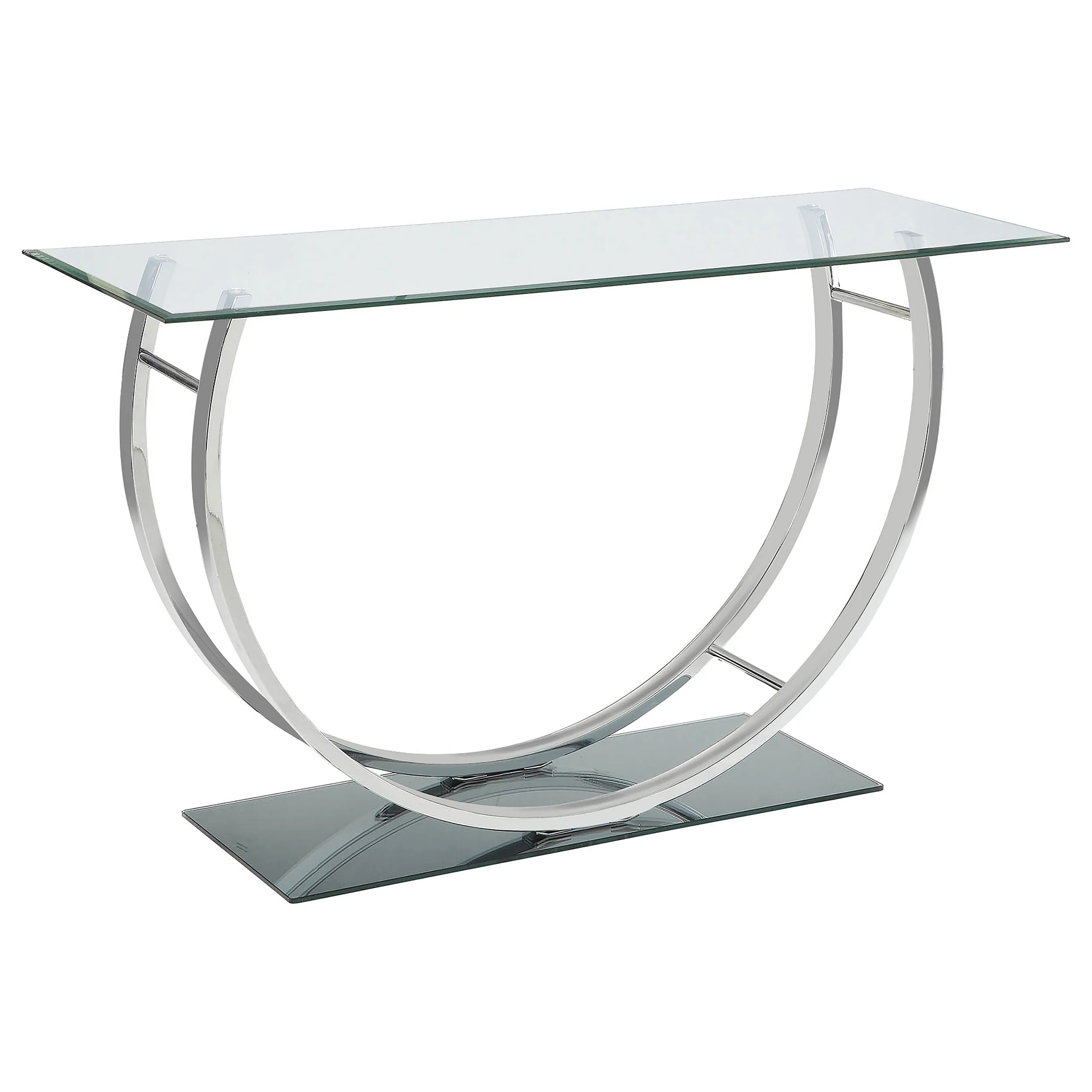 Danville - Rectangular U-Shaped Glass Top Table - Image 23