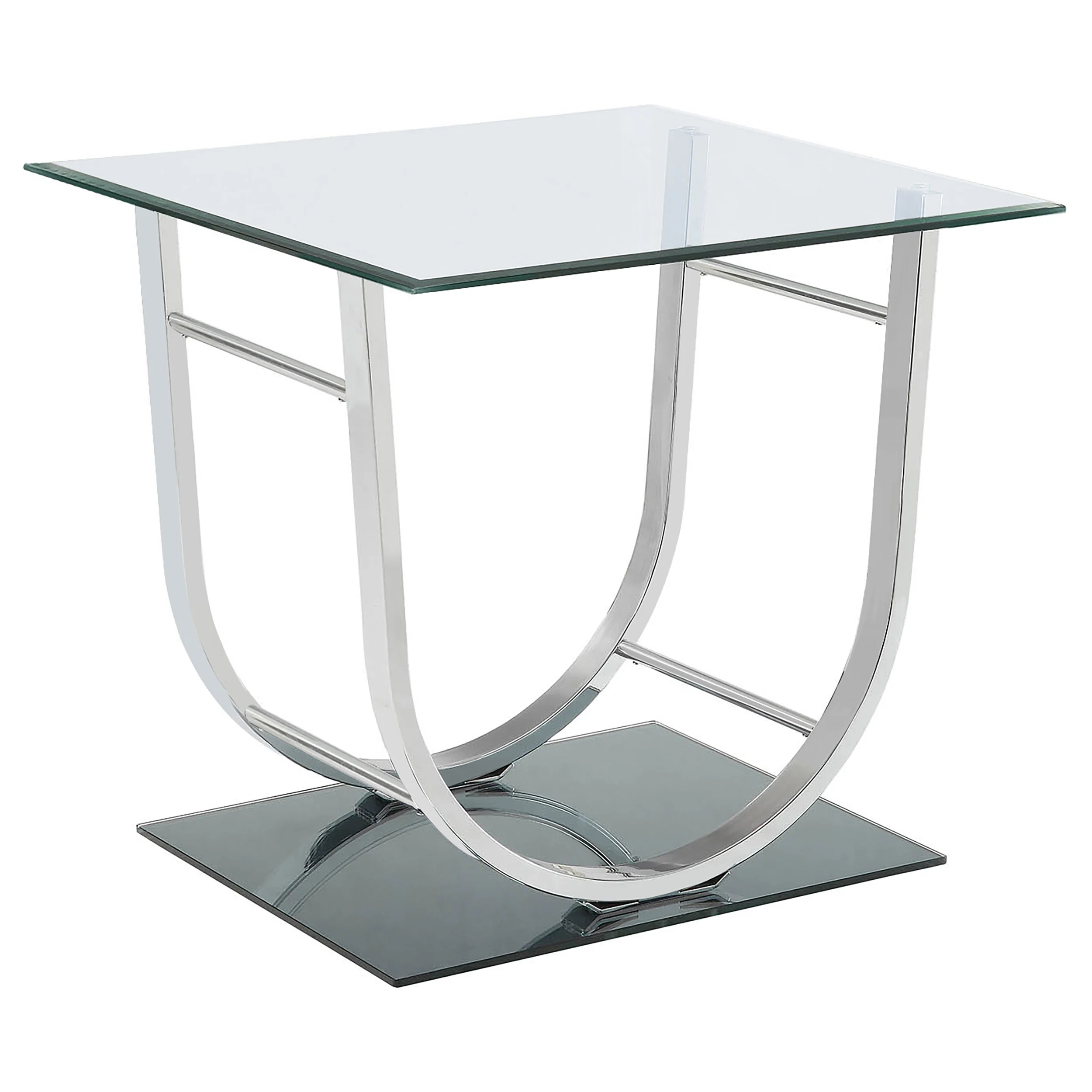Danville - Rectangular U-Shaped Glass Top Table - Image 24