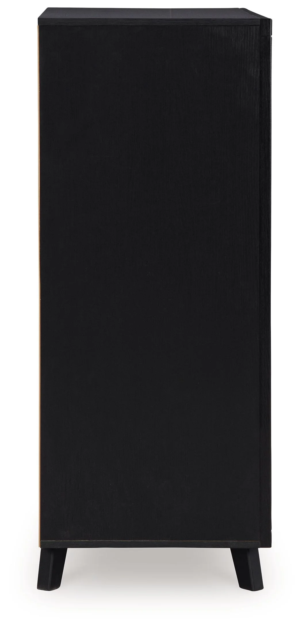 Danziar - Five Drawer Wide Chest - Black - Image 3
