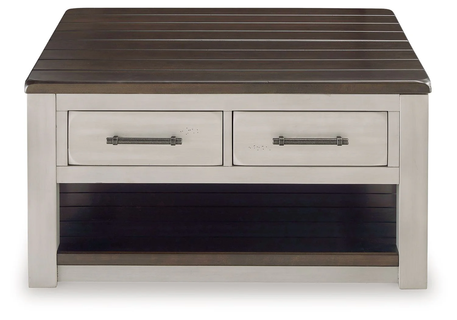 Darborn - Lift Top Cocktail Table - Gray / Brown - Image 7