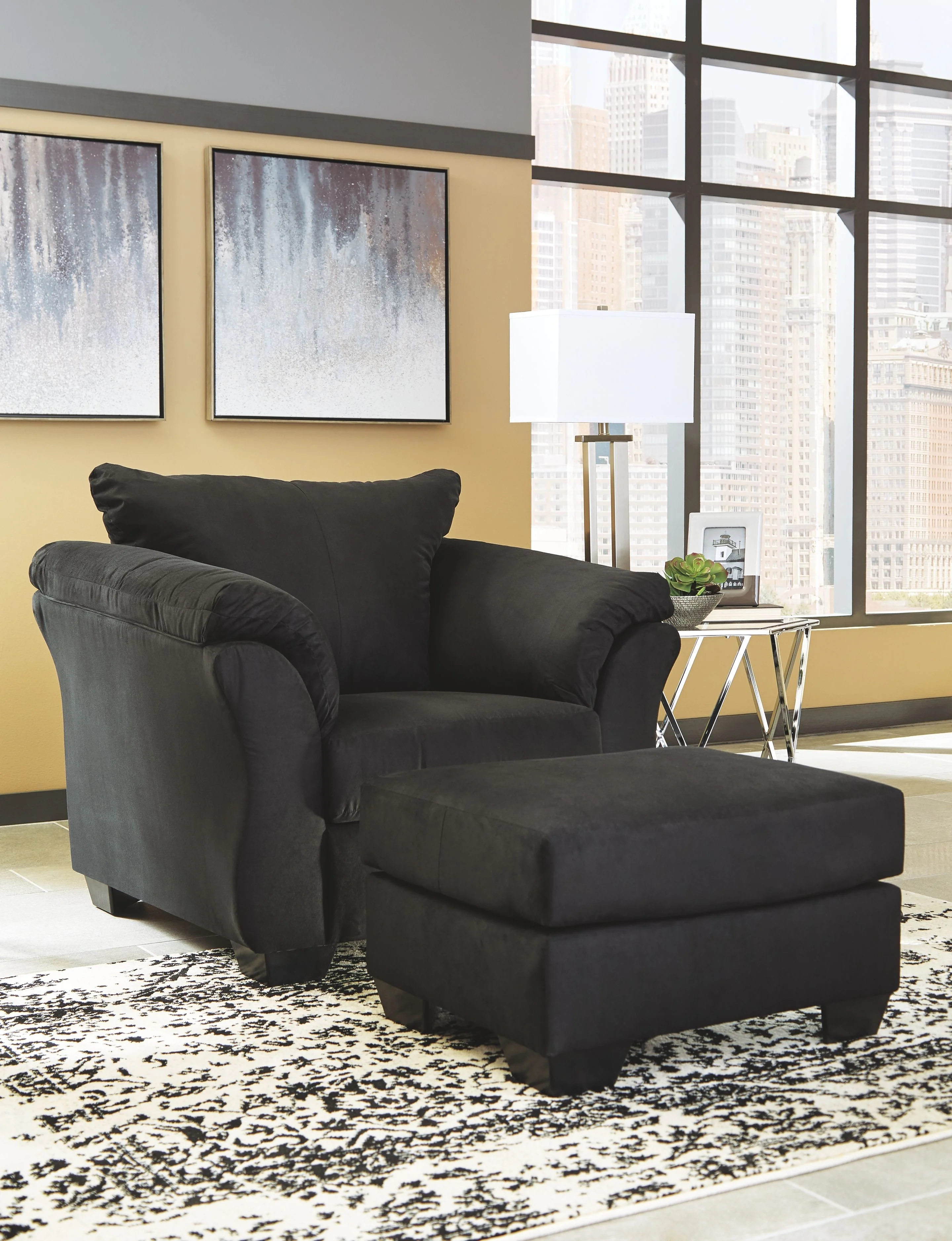 Darcy - Chair With Ottoman - Image 2