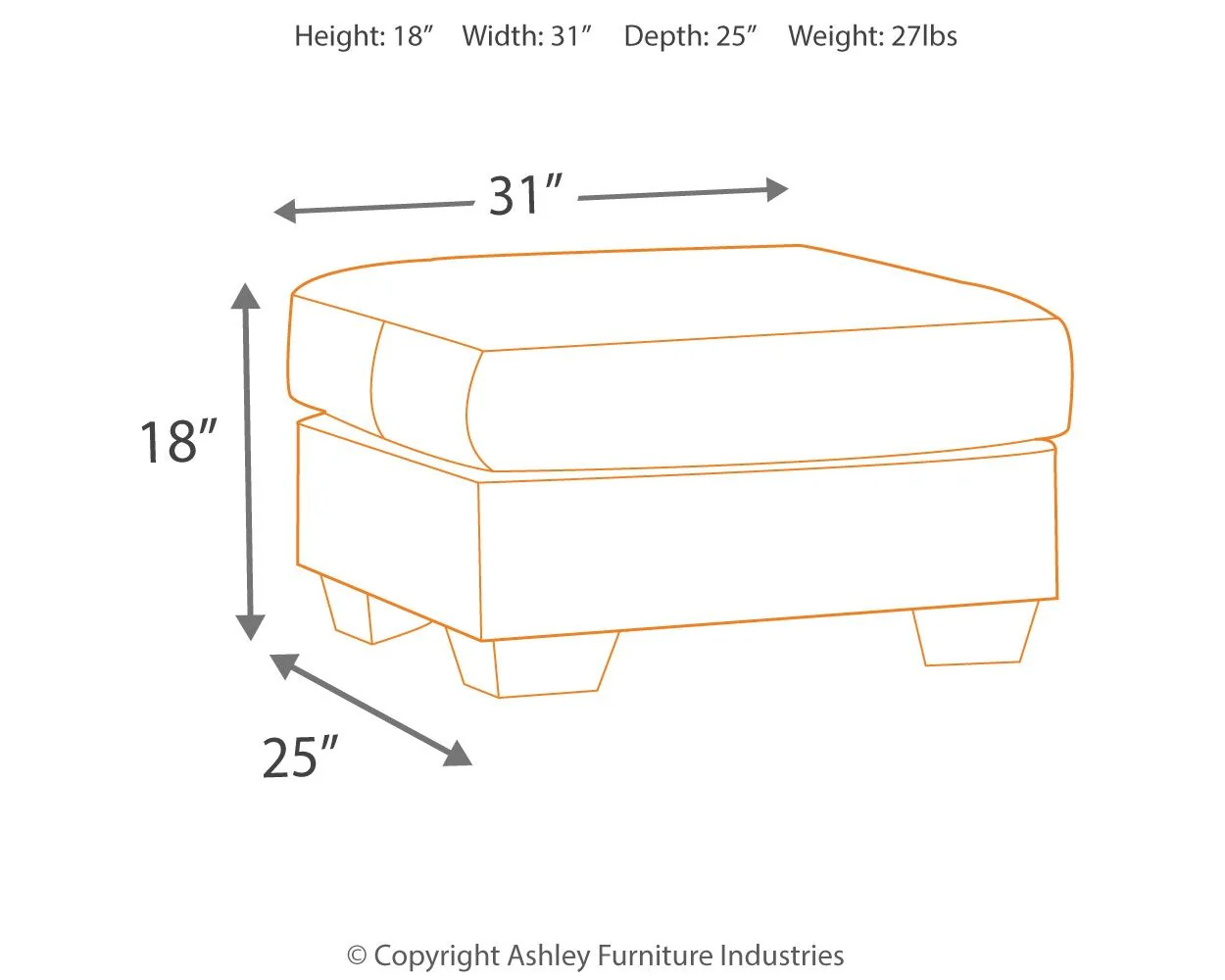 Darcy - Ottoman - Image 5