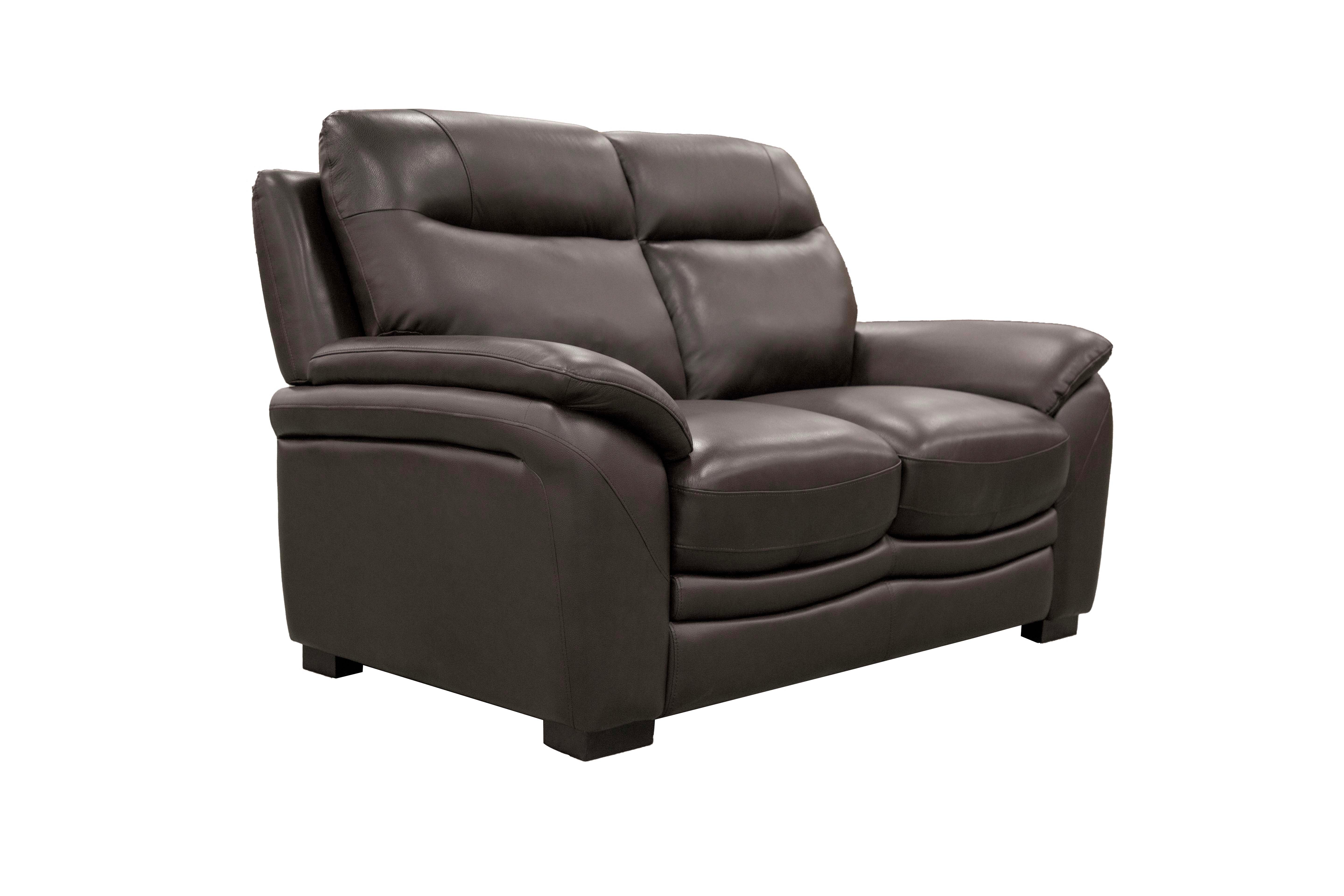 Dark Brown Top Grain Leather 3-Piece Living Room Set with Sofa, Loveseat & Chair - Image 5