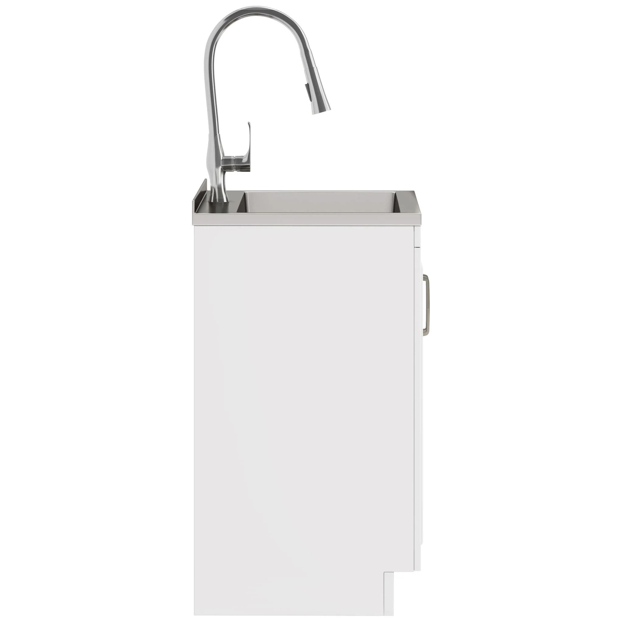 Darwin - Deluxe Laundry Cabinet With Pull-Out Faucet And Stainless Steel Sink - Image 21