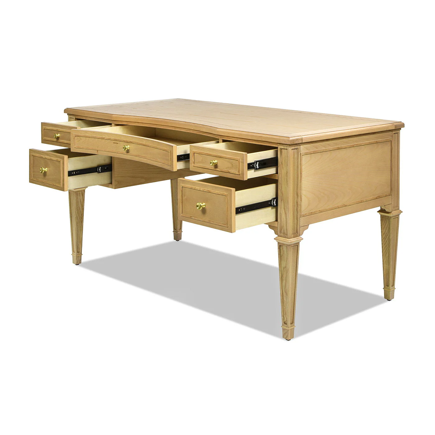 Dauphin - 5 Drawer Executive Desk - Image 4