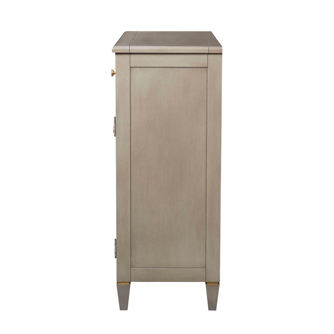 Dauphin - Handpainted Entryway Storage Cabinet - Gray Cashmere - Image 15