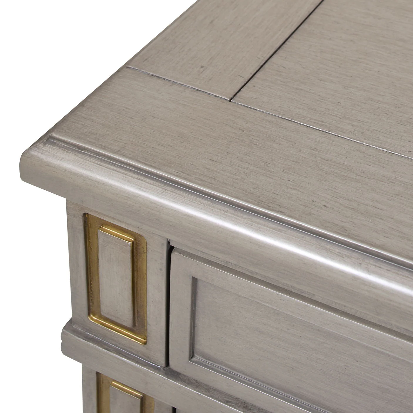 Dauphin - TV Stand Storage Display Console Table - Gray Cashmere - Image 16