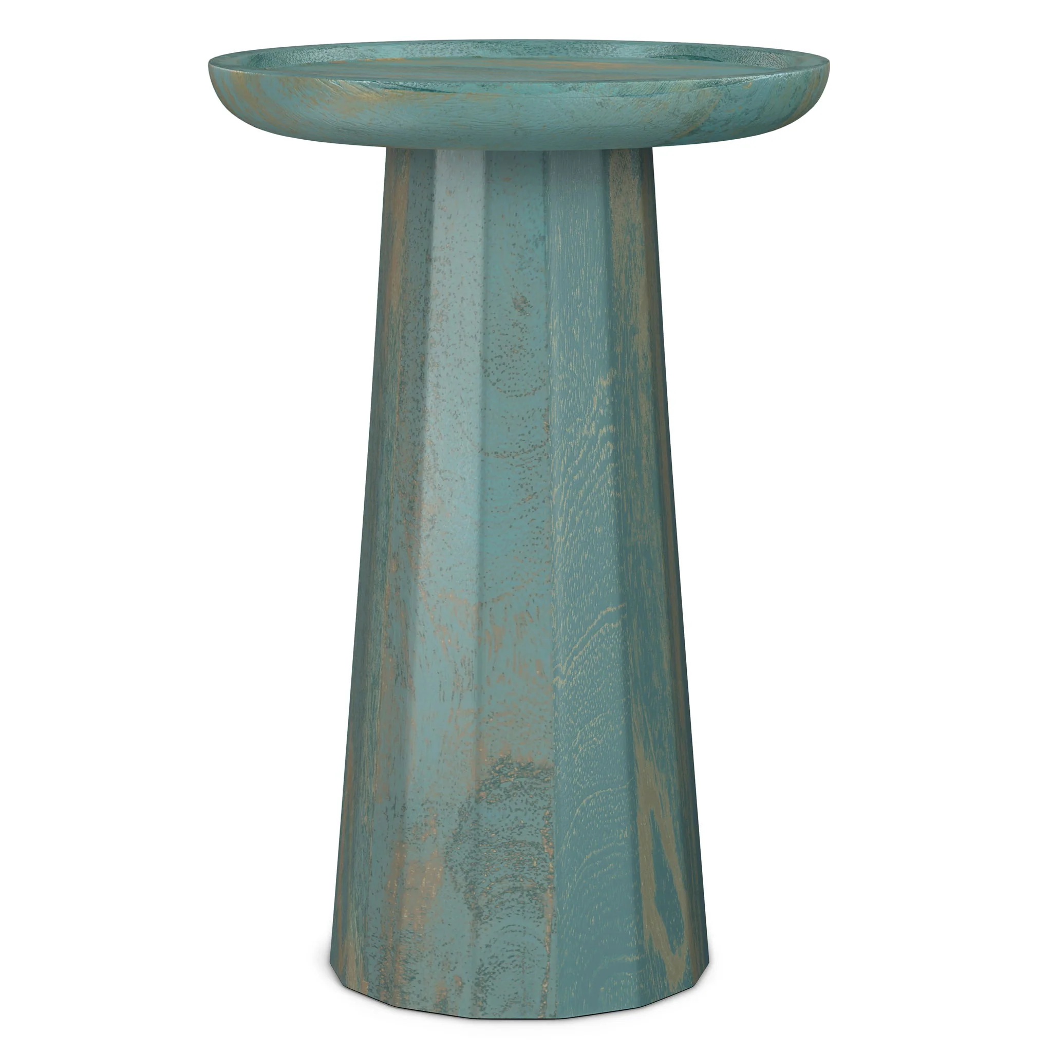 Dayton - Handcrafted Wooden Accent Table - Image 13