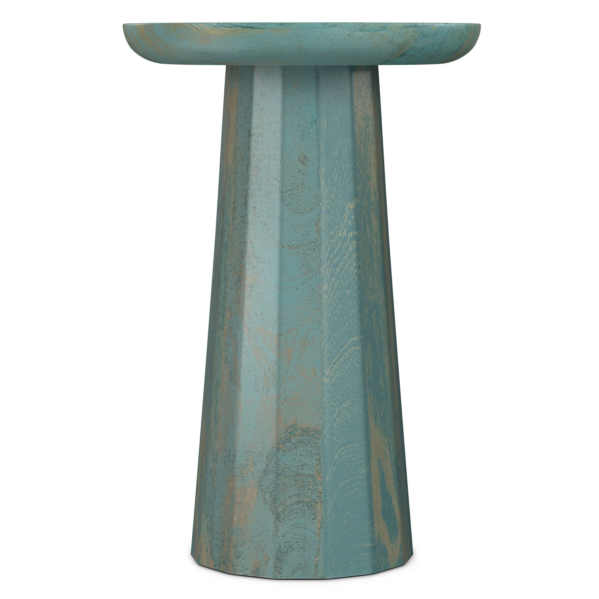 Dayton - Handcrafted Wooden Accent Table - Image 2
