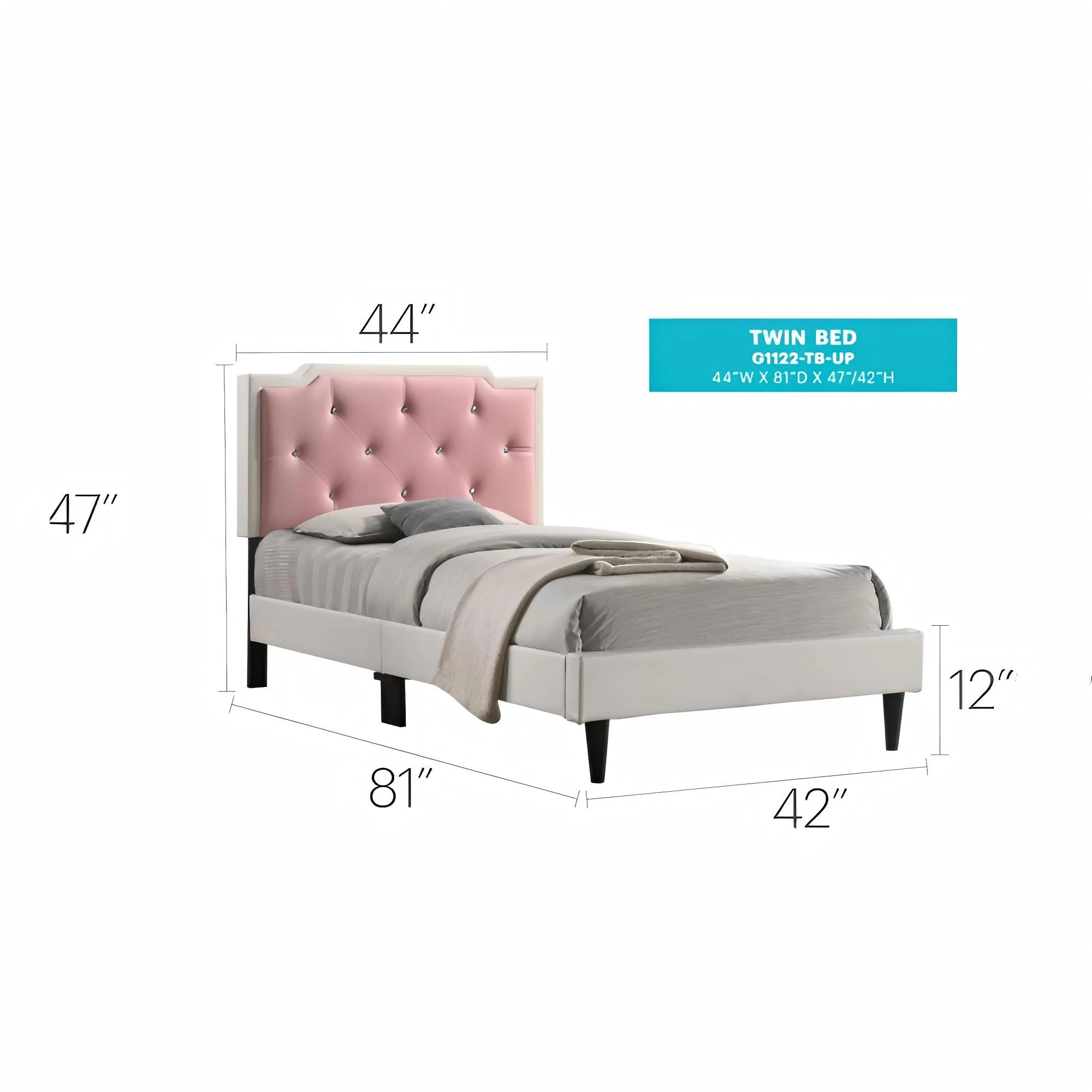 Bed (All in One Box) - Two Tone - Image 6
