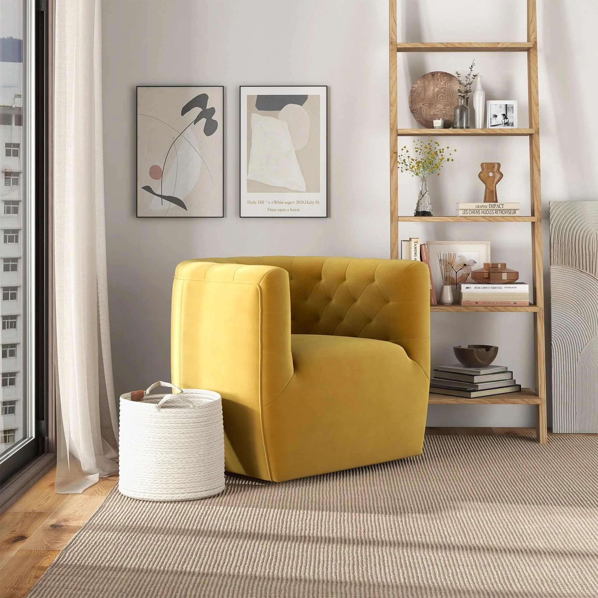 Delaney - Ergonomic Design Swivel Chair - Image 34