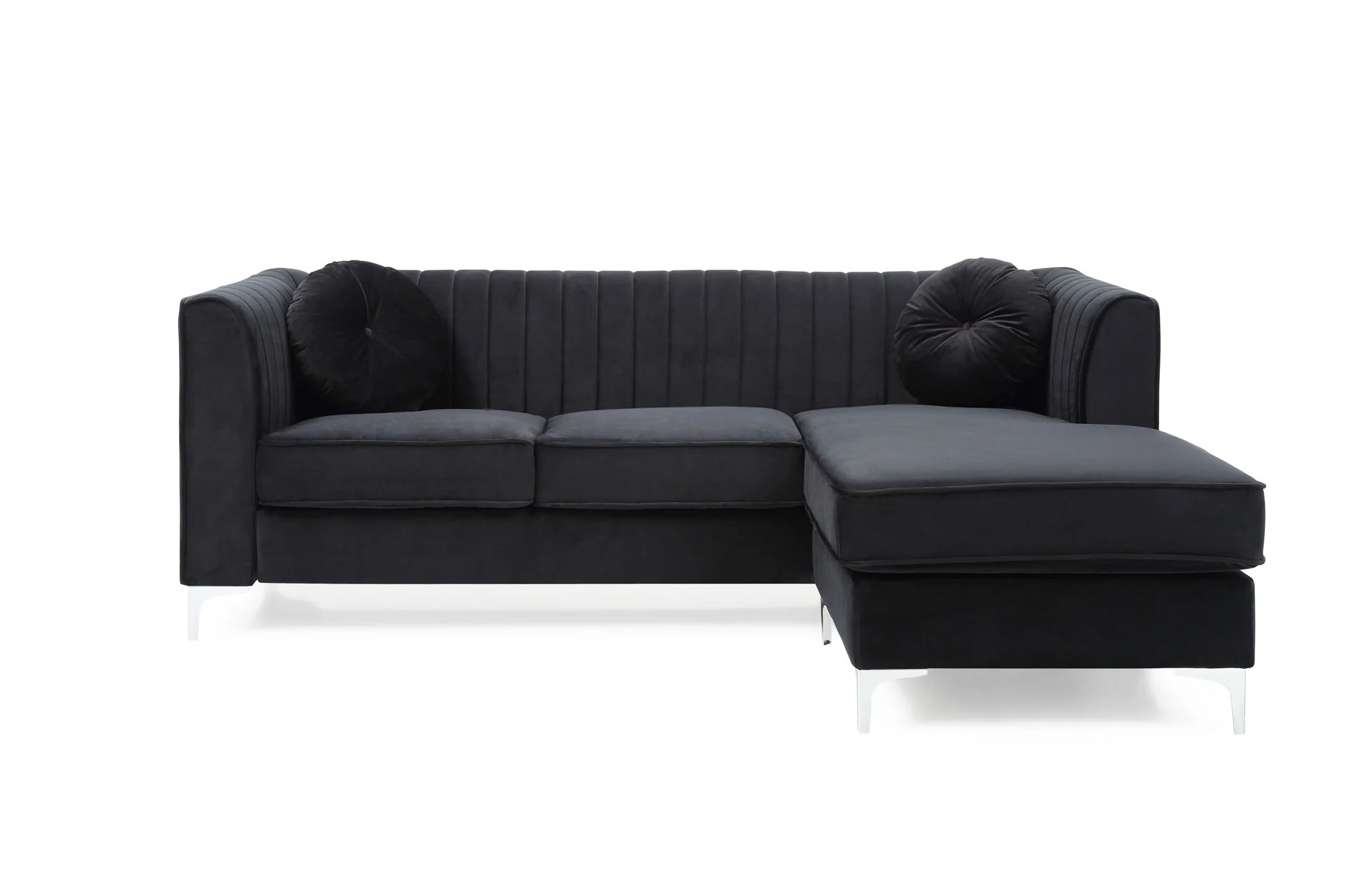 Delray - Micro Suede Sofa Chaise - Image 25