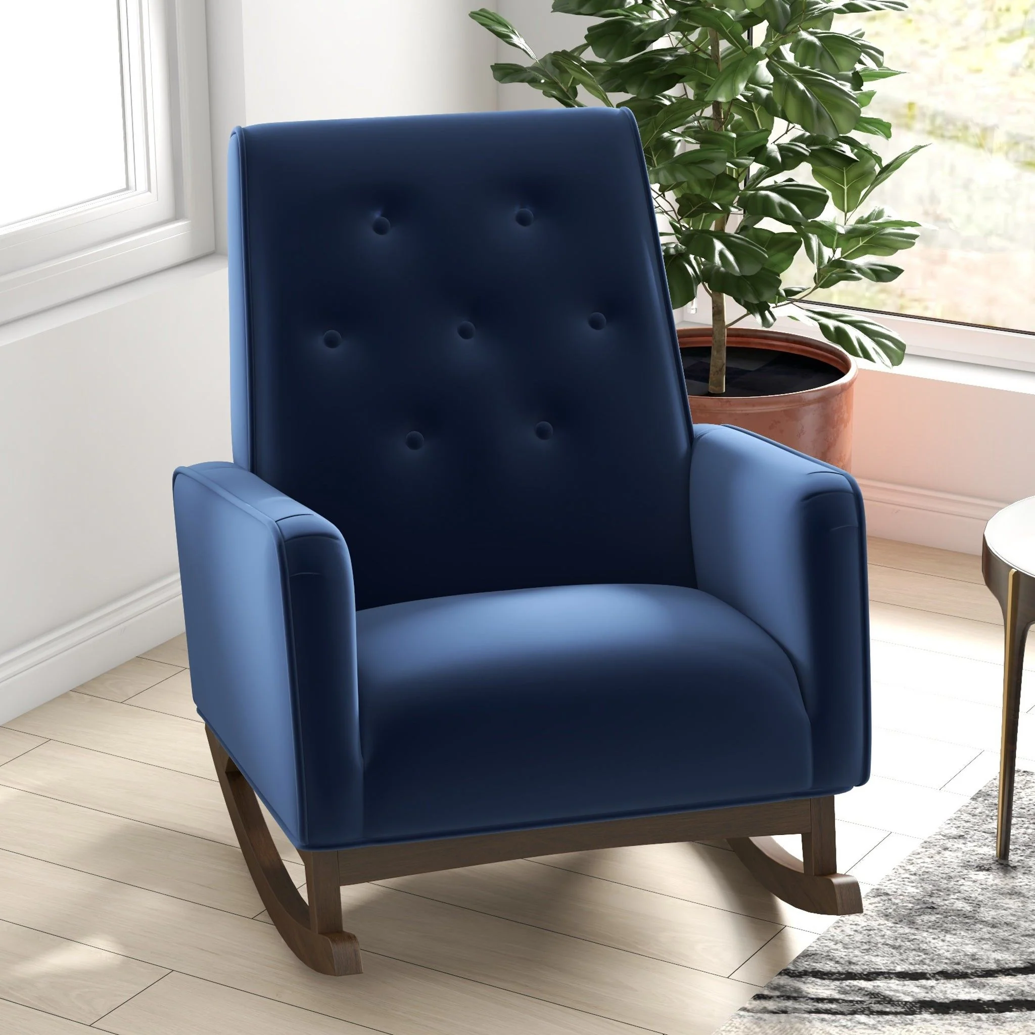 Demetrius - Solid Wood Rocking Chair - Image 19