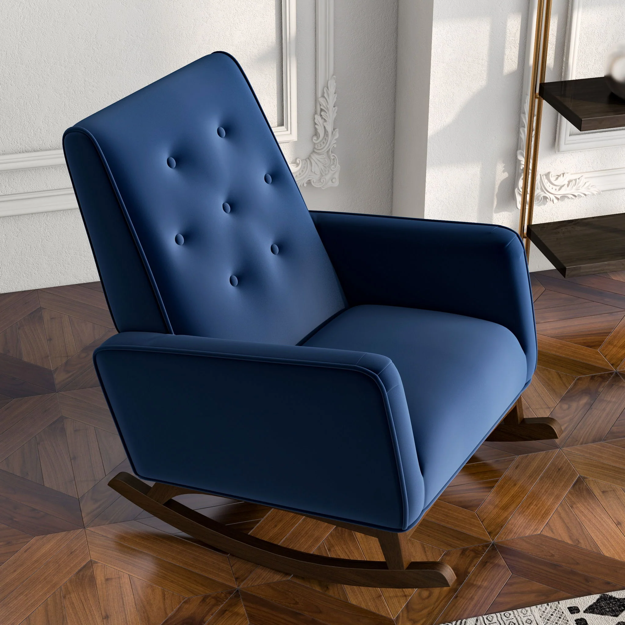 Demetrius - Solid Wood Rocking Chair - Image 29
