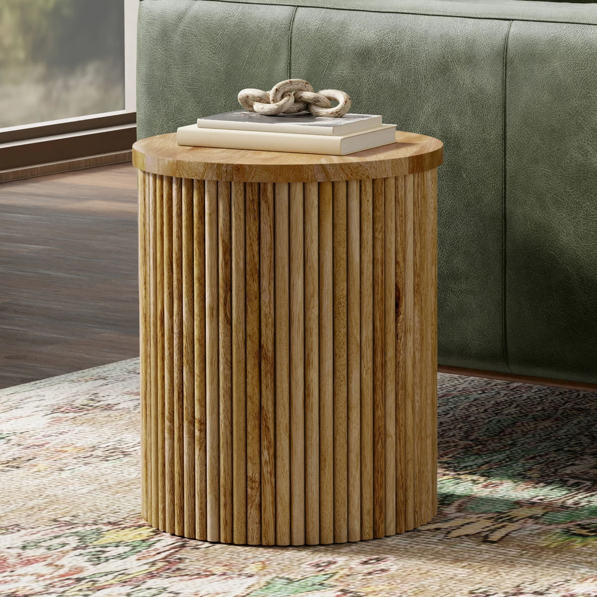Demy - Handcrafted Metal Accent Table - Image 17