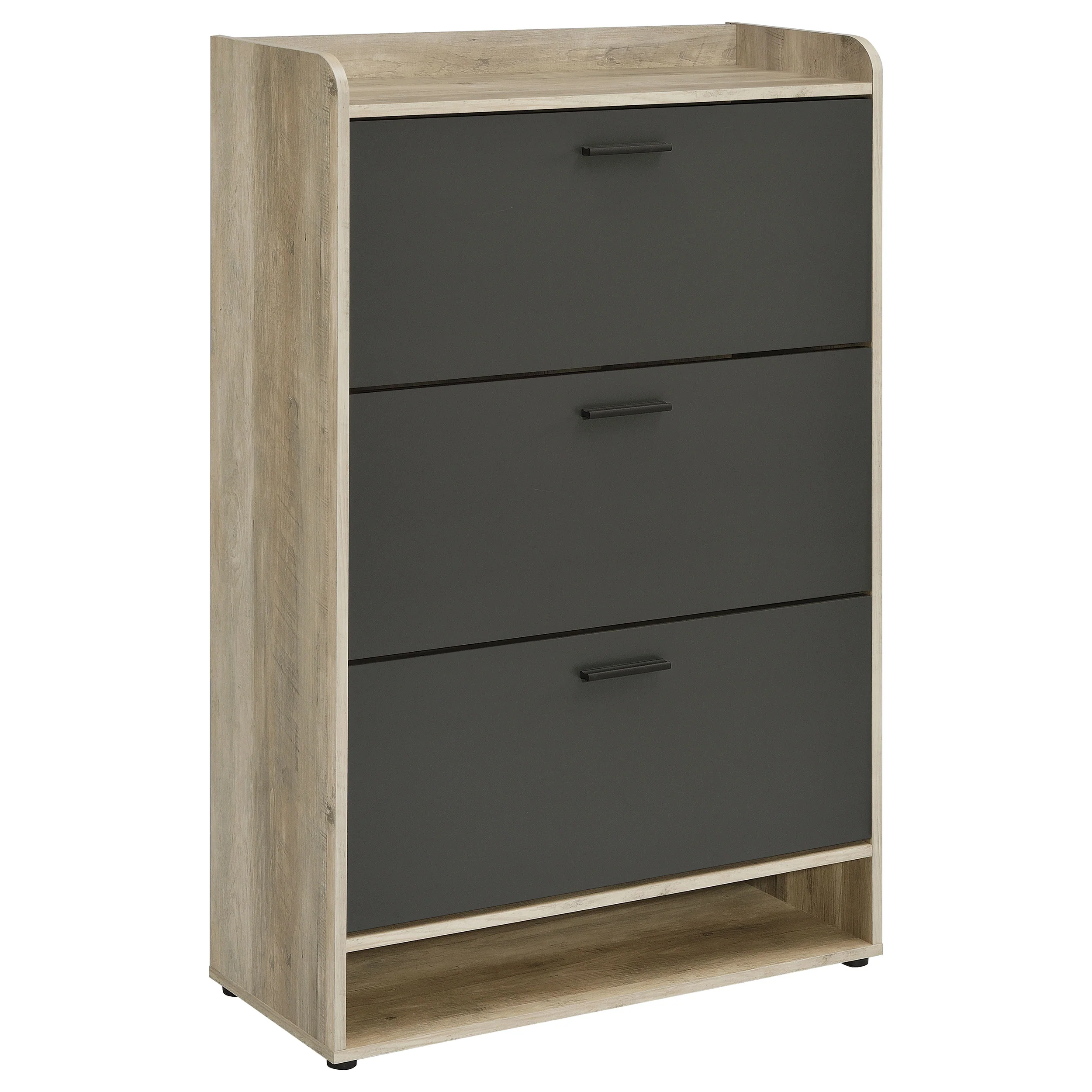 Denia - 3-Tier Engineered Wood Shoe Cabinet - Image 27