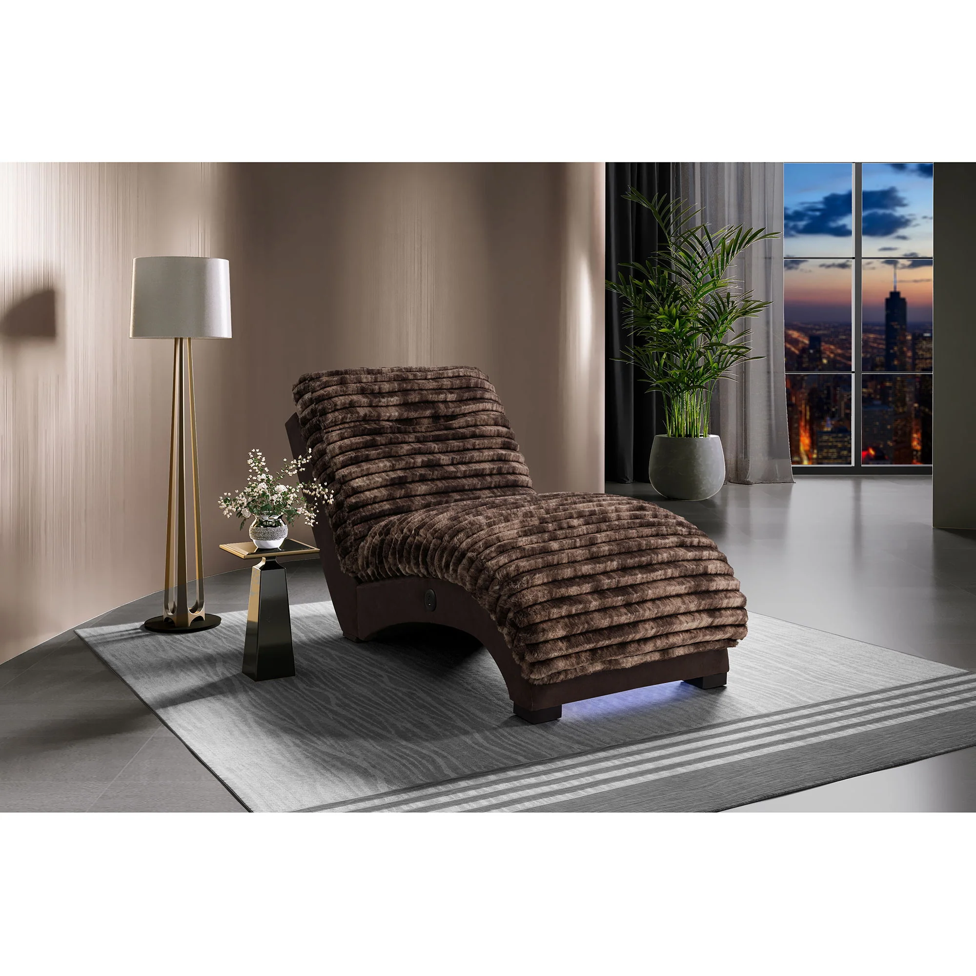 Denise - Accent Chaise With USB Support - Image 7