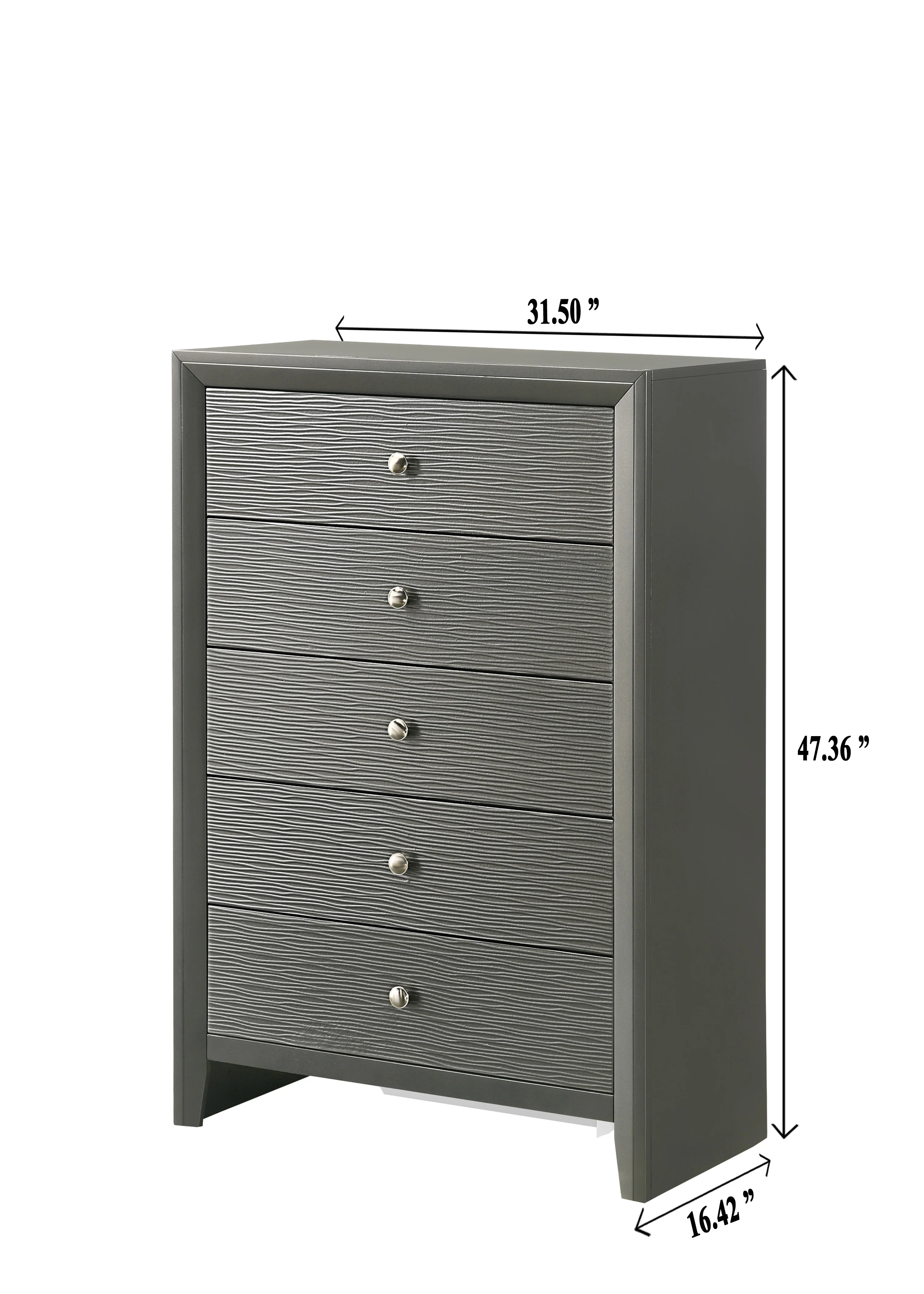 Denker Chest Gun Metal - Image 2