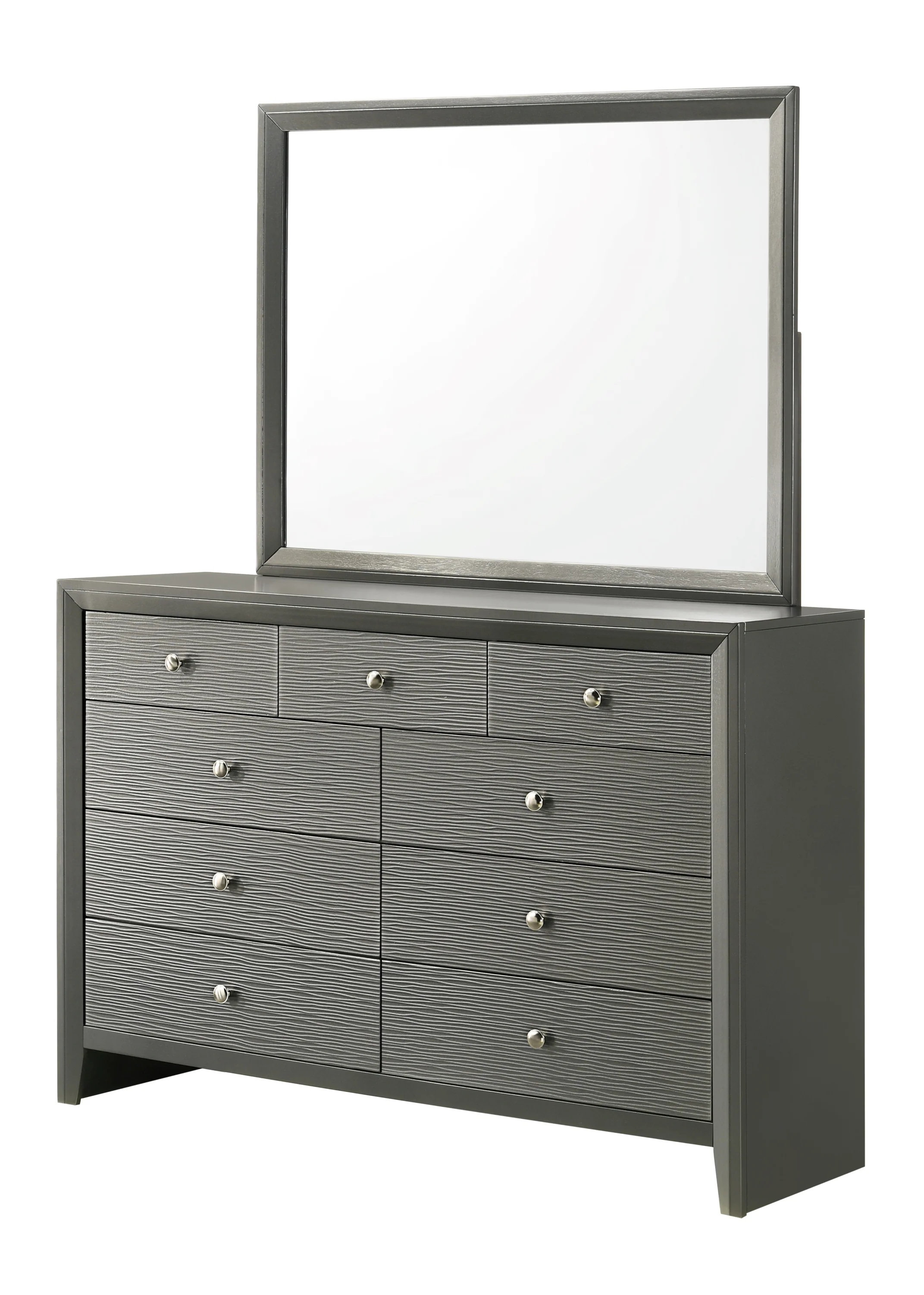 Denker Dresser Gun Metal - Image 3