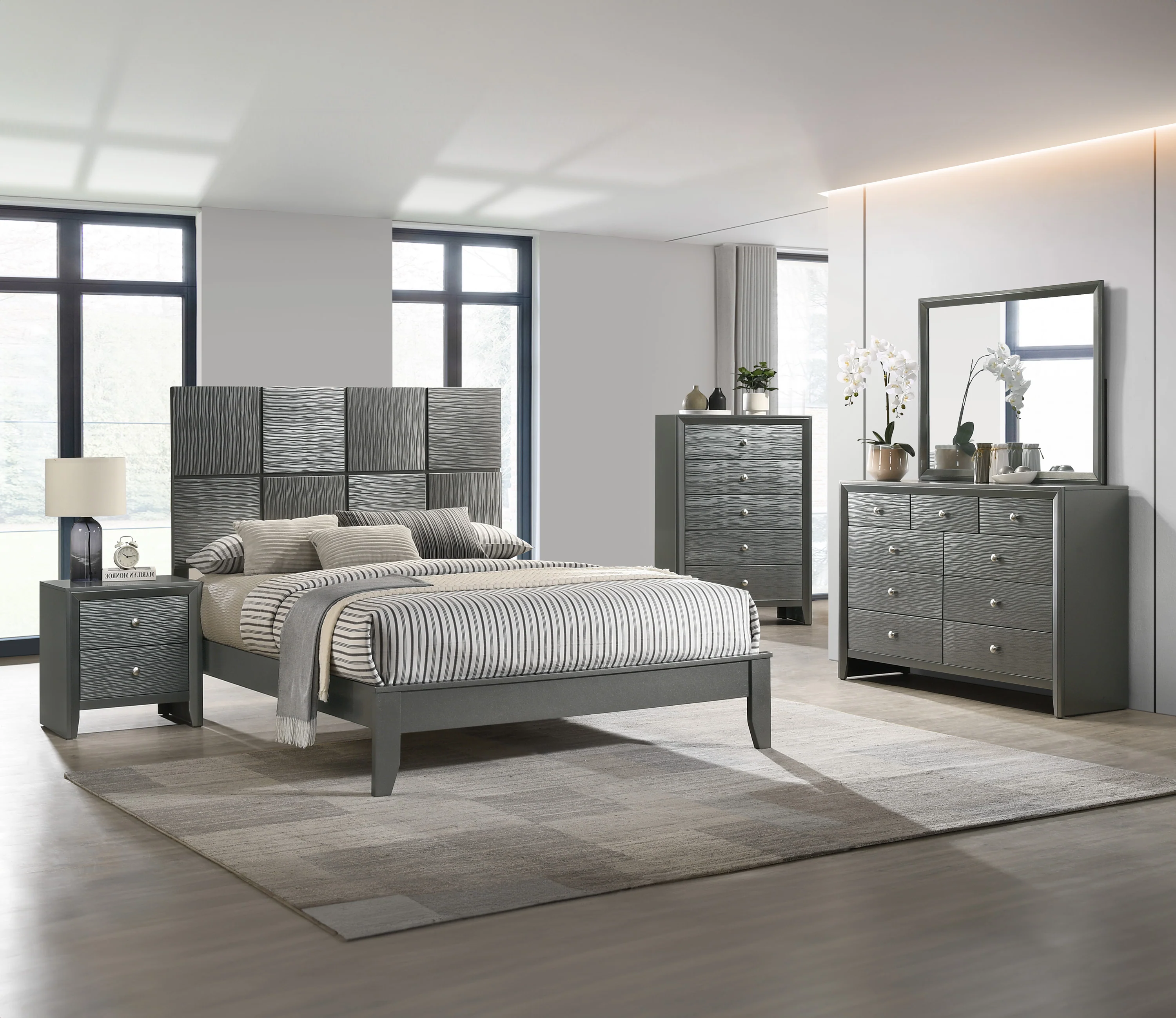 Denker Bed Gun Metal